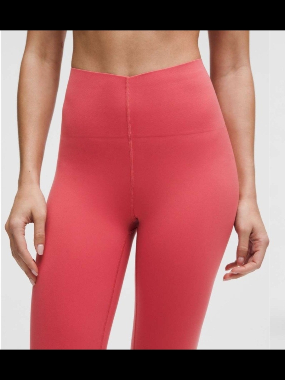 lululemon athletica High-Rise Leggings in Coral Pink - Picture 6 of 9